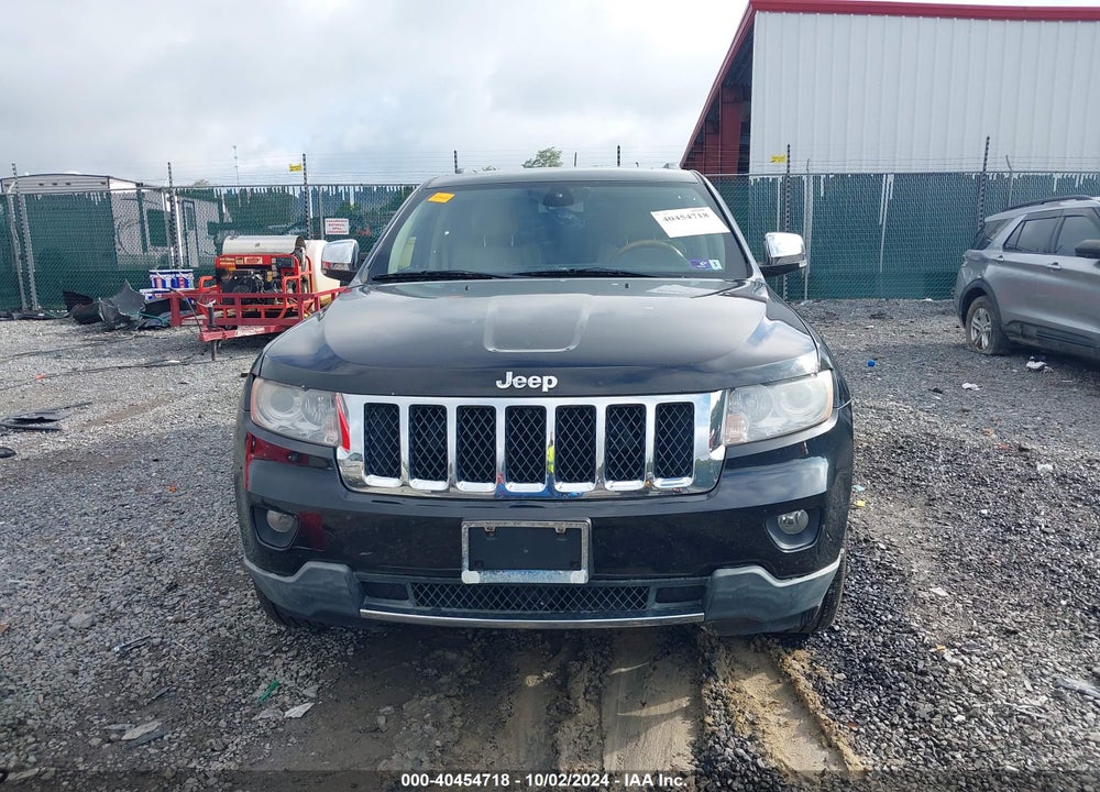 2013 JEEP GRAND CHEROKEE OVERLAND VIN: 1C4RJFCG0DC627060