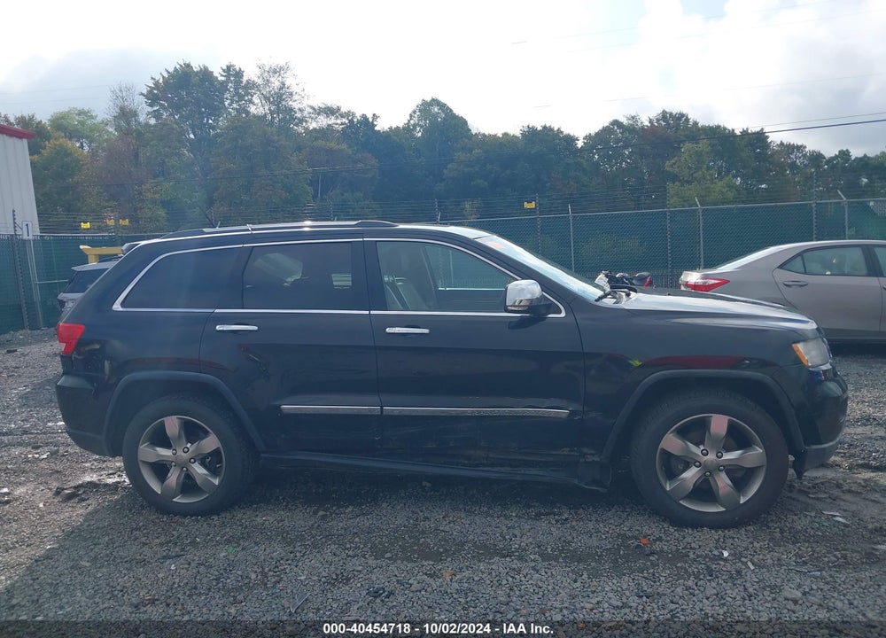2013 JEEP GRAND CHEROKEE OVERLAND VIN: 1C4RJFCG0DC627060