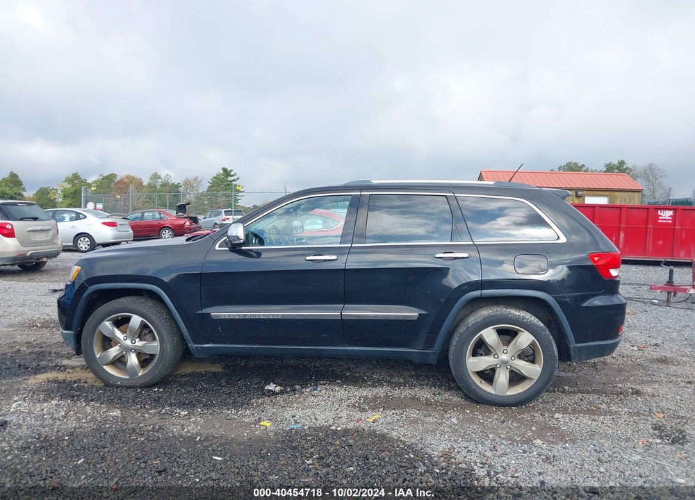 2013 JEEP GRAND CHEROKEE OVERLAND VIN: 1C4RJFCG0DC627060