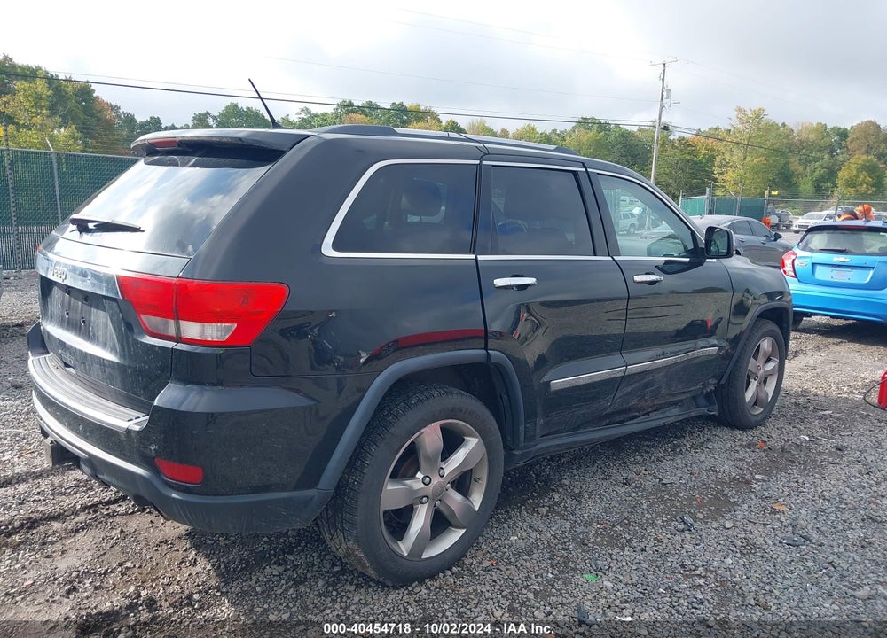 2013 JEEP GRAND CHEROKEE OVERLAND VIN: 1C4RJFCG0DC627060