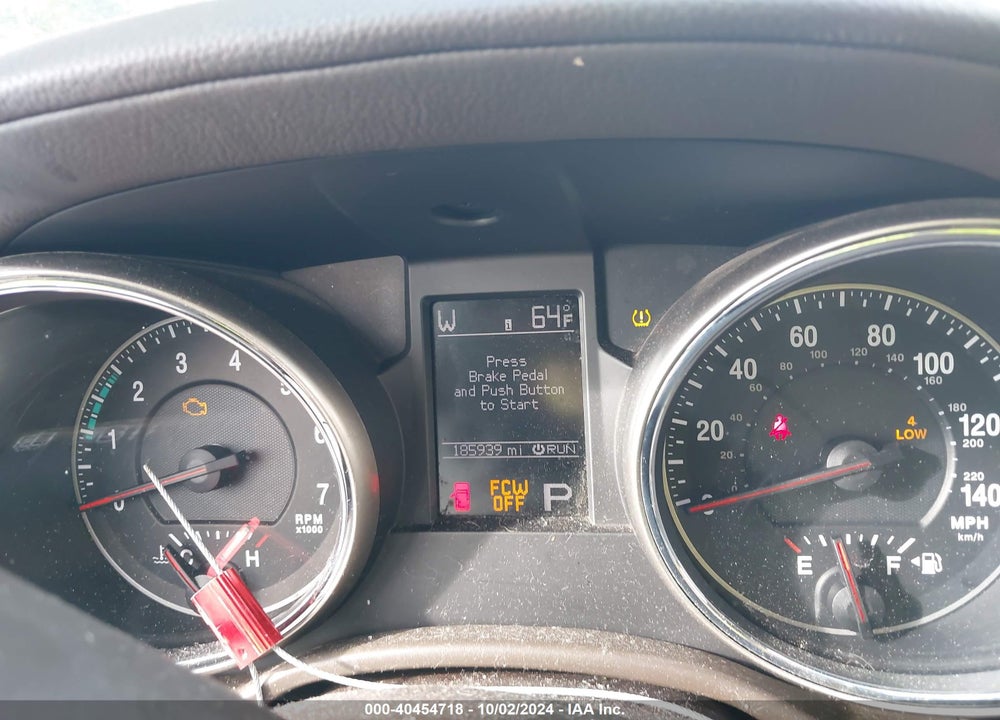 2013 JEEP GRAND CHEROKEE OVERLAND VIN: 1C4RJFCG0DC627060