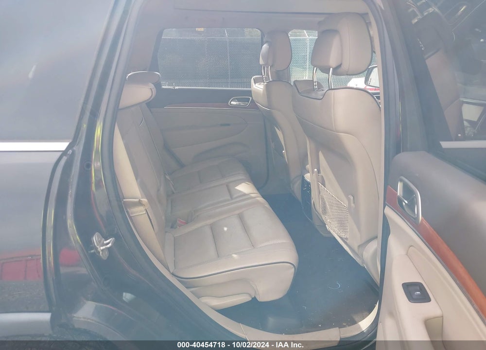 2013 JEEP GRAND CHEROKEE OVERLAND VIN: 1C4RJFCG0DC627060