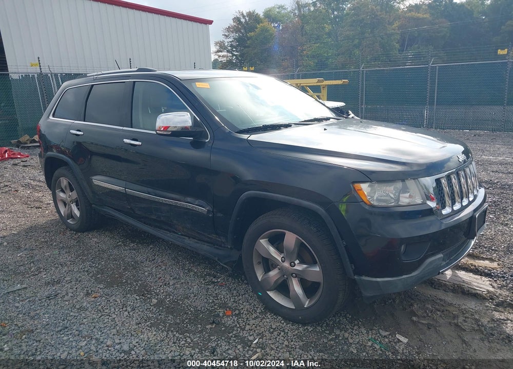 2013 JEEP GRAND CHEROKEE OVERLAND VIN: 1C4RJFCG0DC627060