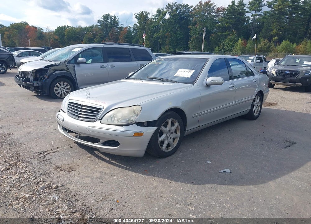 2003 MERCEDES-BENZ S 500 VIN: WDBNG84J63A352080