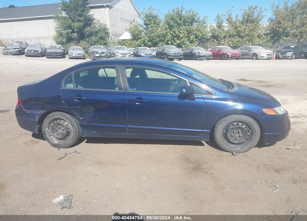 2008 HONDA CIVIC LX VIN: 1HGFA16598L086694