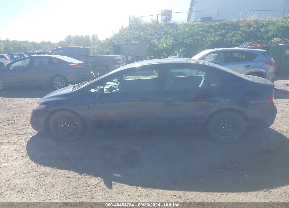 2008 HONDA CIVIC LX VIN: 1HGFA16598L086694