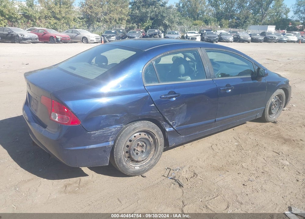 2008 HONDA CIVIC LX VIN: 1HGFA16598L086694