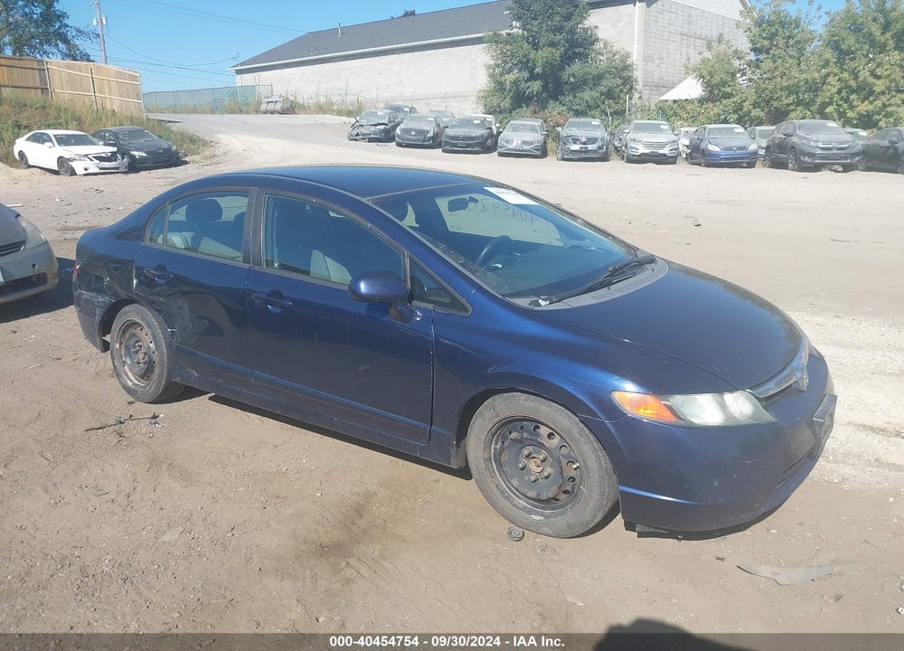2008 HONDA CIVIC LX VIN: 1HGFA16598L086694