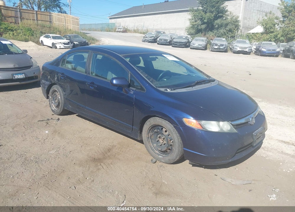 2008 HONDA CIVIC LX VIN: 1HGFA16598L086694