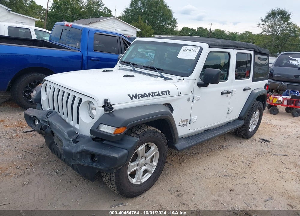 2018 JEEP WRANGLER UNLIMITED SPORT S 4X4 VIN: 1C4HJXDG3JW157827