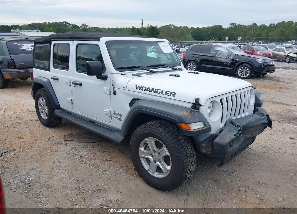2018 JEEP WRANGLER UNLIMITED SPORT S 4X4 VIN: 1C4HJXDG3JW157827