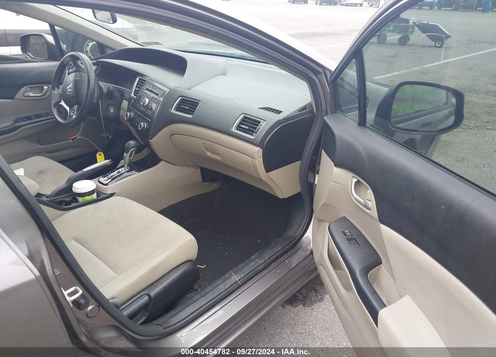 2013 HONDA CIVIC LX VIN: 19XFB2F58DE201063