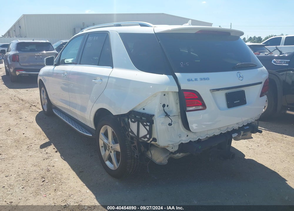2018 MERCEDES-BENZ GLE 350 VIN: 4JGDA5JB2JB010381