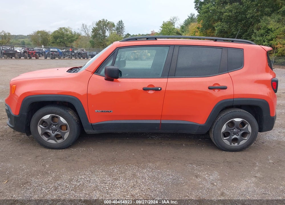 2017 JEEP RENEGADE SPORT FWD VIN: ZACCJAAB1HPF10640
