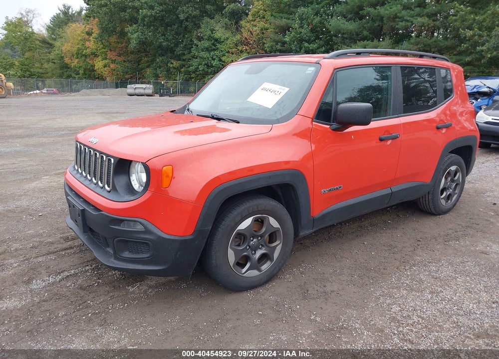 2017 JEEP RENEGADE SPORT FWD VIN: ZACCJAAB1HPF10640