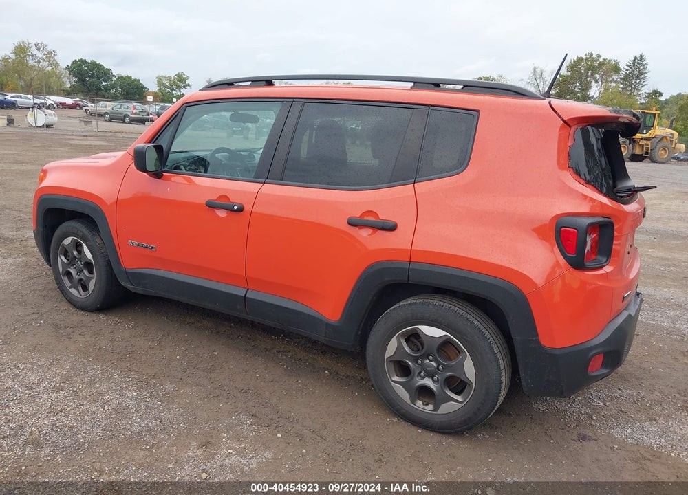 2017 JEEP RENEGADE SPORT FWD VIN: ZACCJAAB1HPF10640