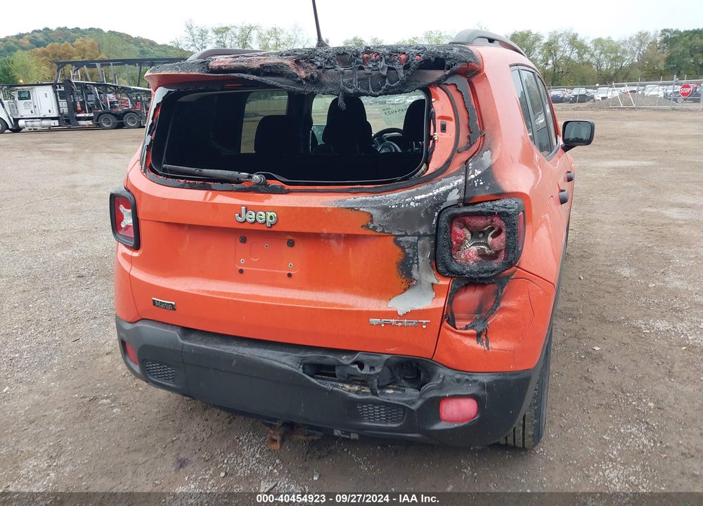 2017 JEEP RENEGADE SPORT FWD VIN: ZACCJAAB1HPF10640