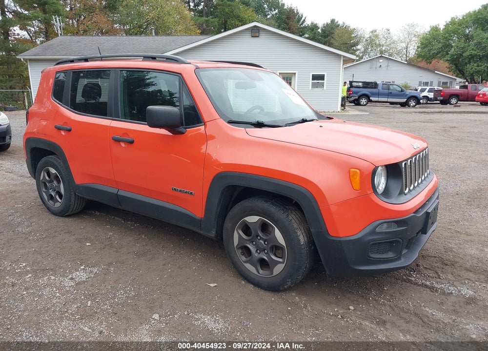 2017 JEEP RENEGADE SPORT FWD VIN: ZACCJAAB1HPF10640