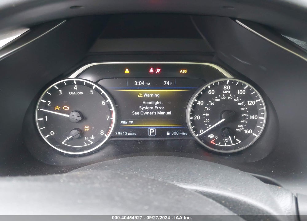2019 NISSAN MURANO S VIN: 5N1AZ2MS8KN136959