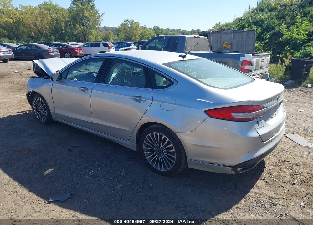 2017 FORD FUSION SE VIN: 3FA6P0T96HR185754