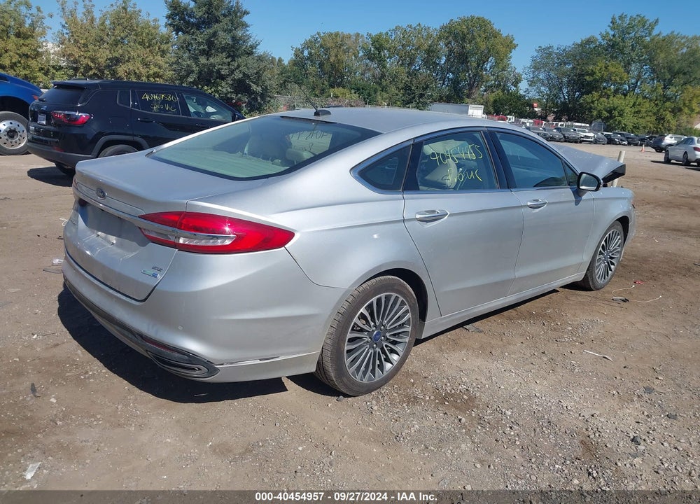 2017 FORD FUSION SE VIN: 3FA6P0T96HR185754