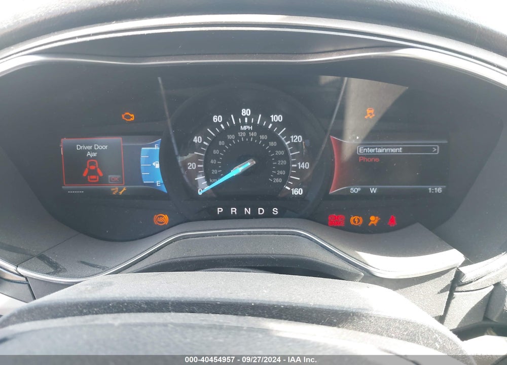 2017 FORD FUSION SE VIN: 3FA6P0T96HR185754
