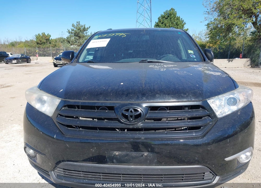 2013 TOYOTA HIGHLANDER V6 VIN: 5TDBK3EH1DS250627