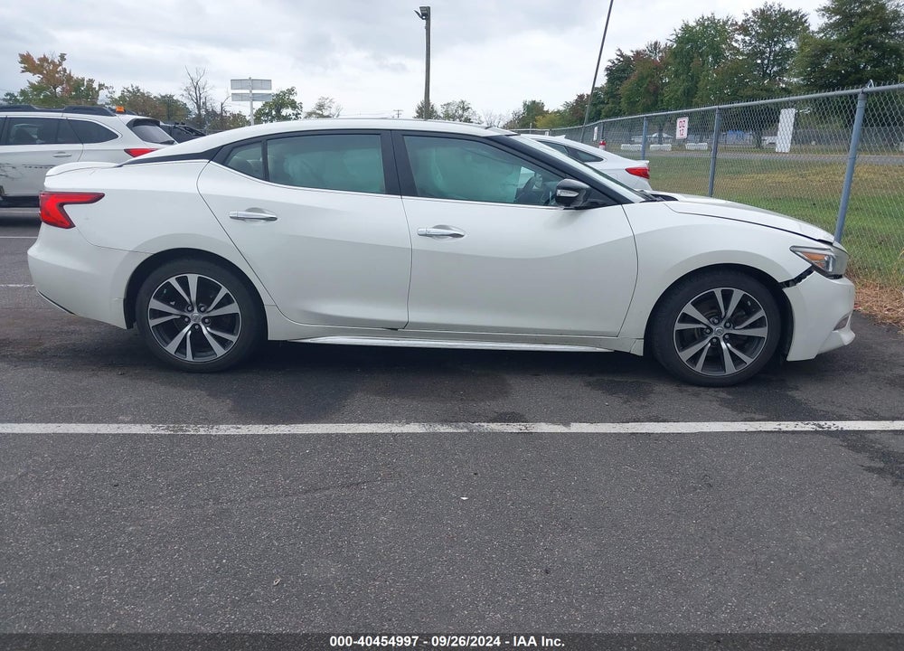 2016 NISSAN MAXIMA 3.5 PLATINUM VIN: 1N4AA6AP2GC405551