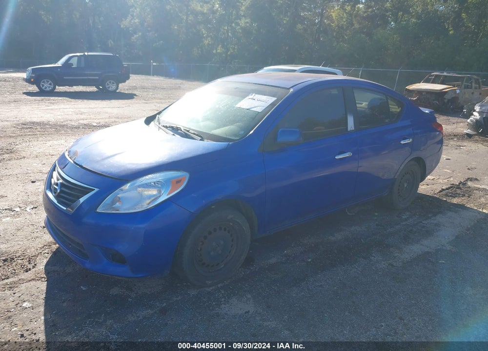 2013 NISSAN VERSA 1.6 SV VIN: 3N1CN7AP4DL848607