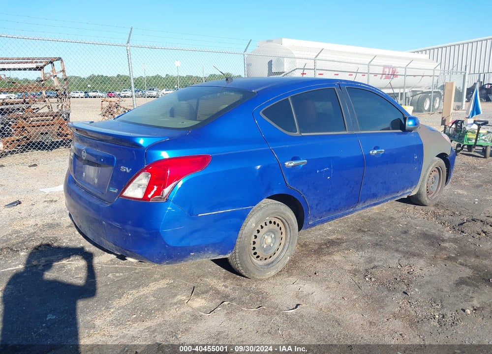 2013 NISSAN VERSA 1.6 SV VIN: 3N1CN7AP4DL848607