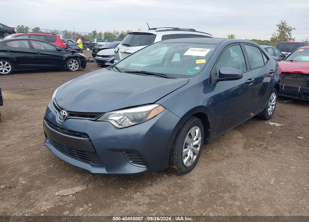 2016 TOYOTA COROLLA LE VIN: 2T1BURHE8GC484744