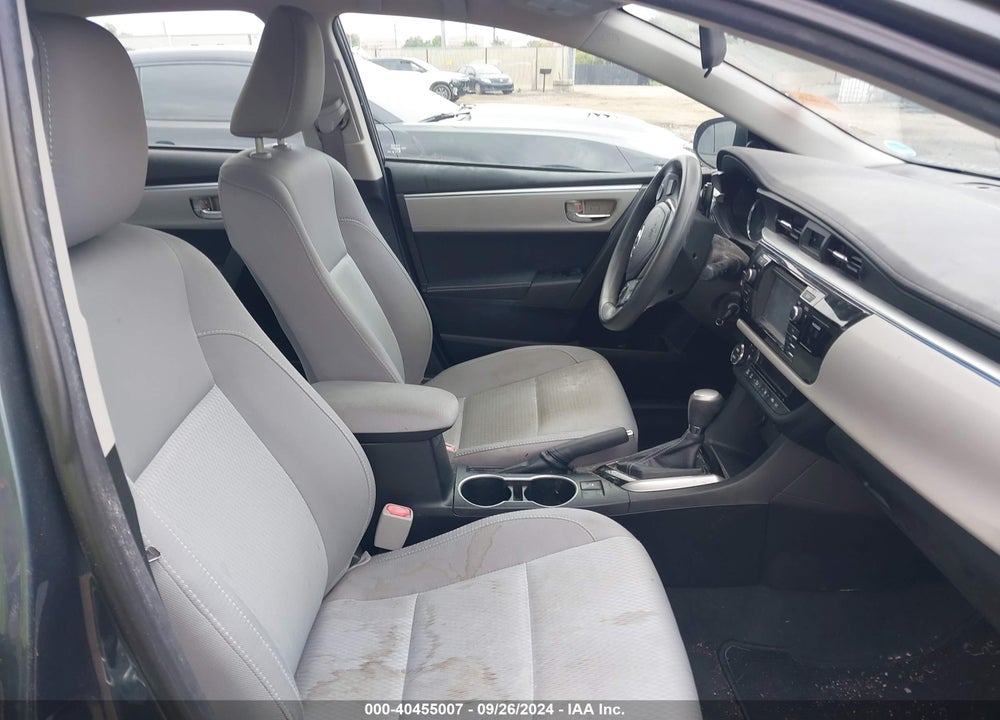 2016 TOYOTA COROLLA LE VIN: 2T1BURHE8GC484744