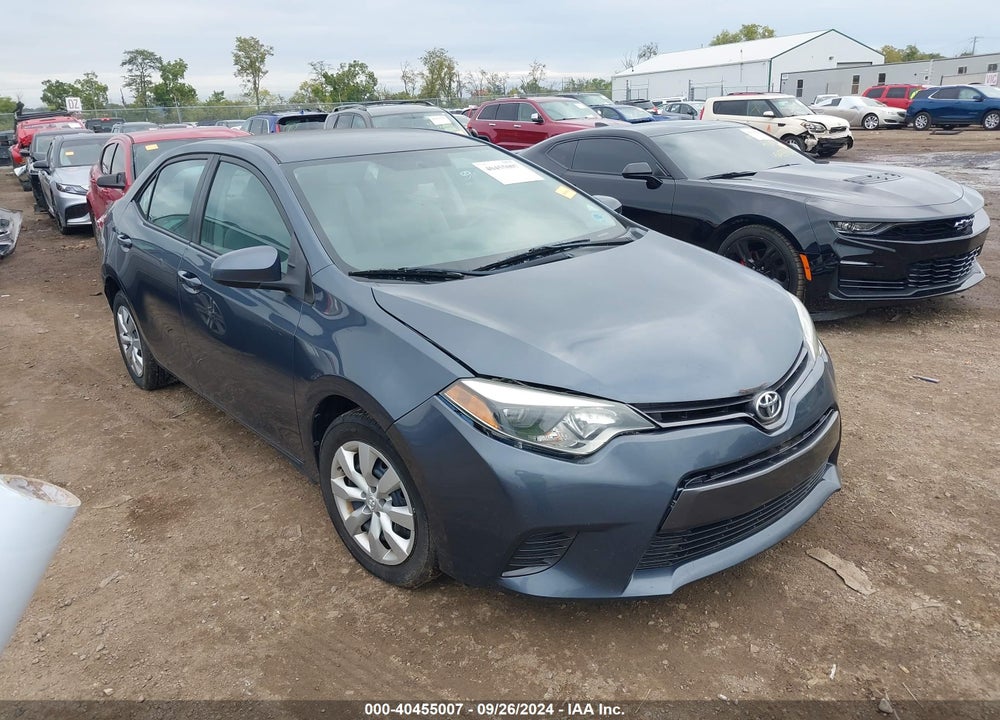 2016 TOYOTA COROLLA LE VIN: 2T1BURHE8GC484744
