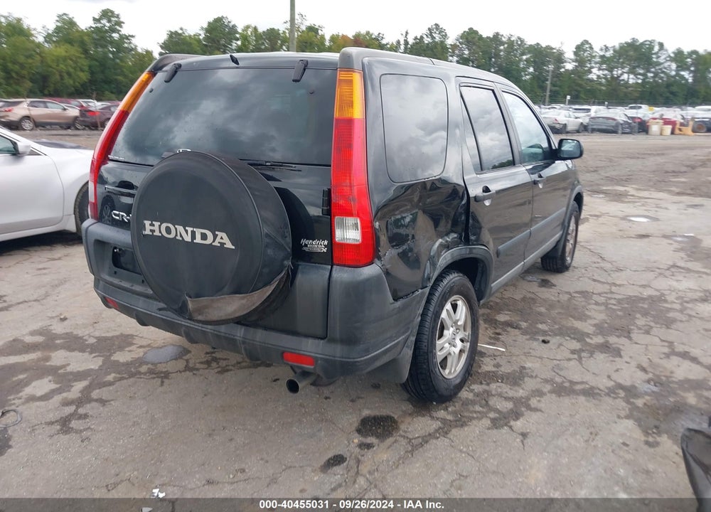 2004 HONDA CR-V EX VIN: SHSRD788X4U215867