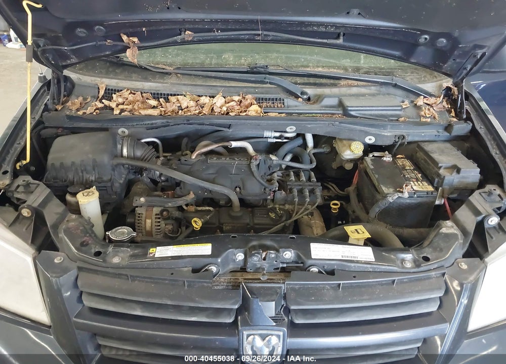 2008 DODGE GRAND CARAVAN SE VIN: 2D8HN44H88R605477