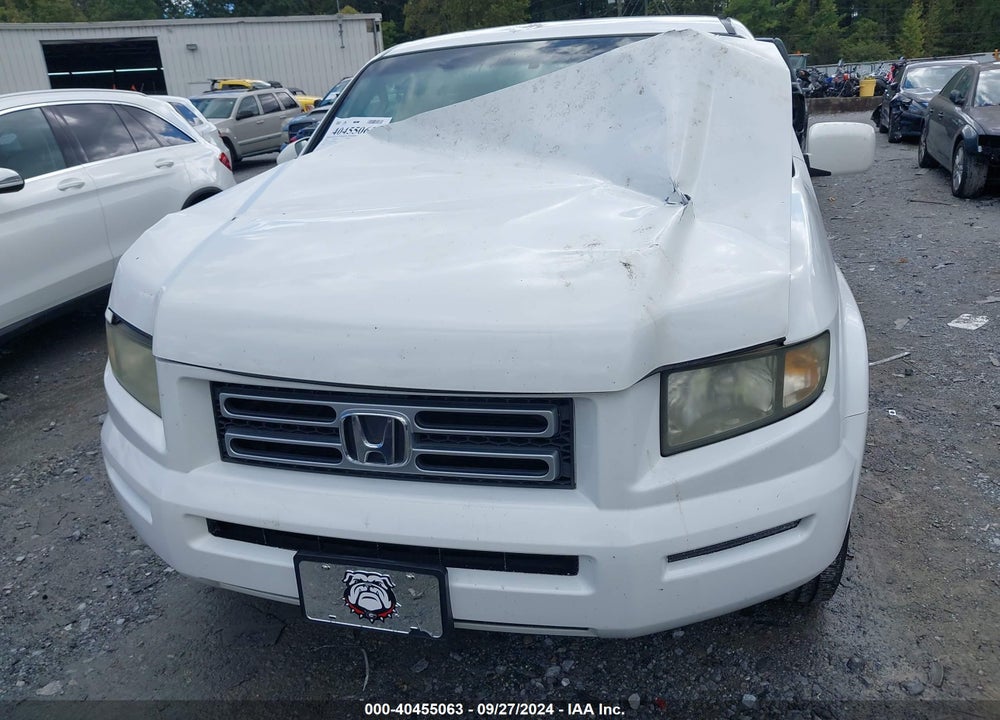 2007 HONDA RIDGELINE RTS VIN: 2HJYK16417H550404