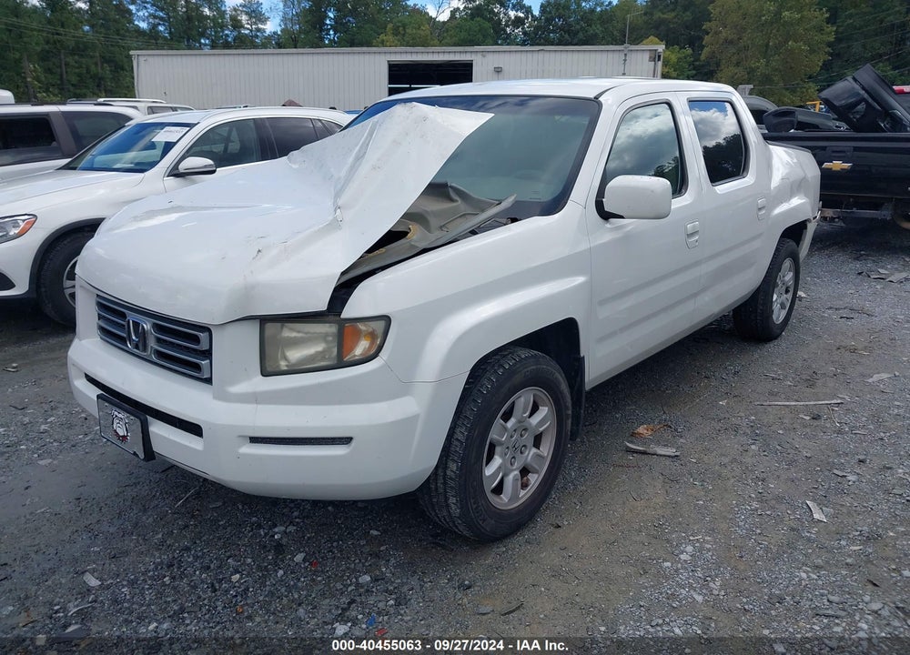 2007 HONDA RIDGELINE RTS VIN: 2HJYK16417H550404