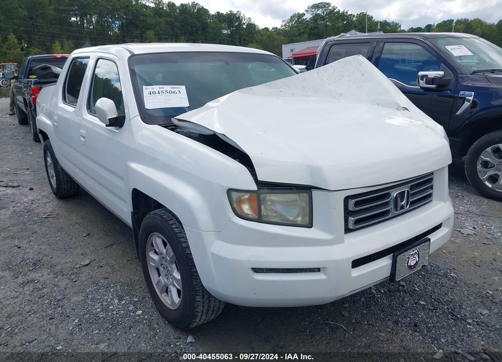 2007 HONDA RIDGELINE RTS VIN: 2HJYK16417H550404