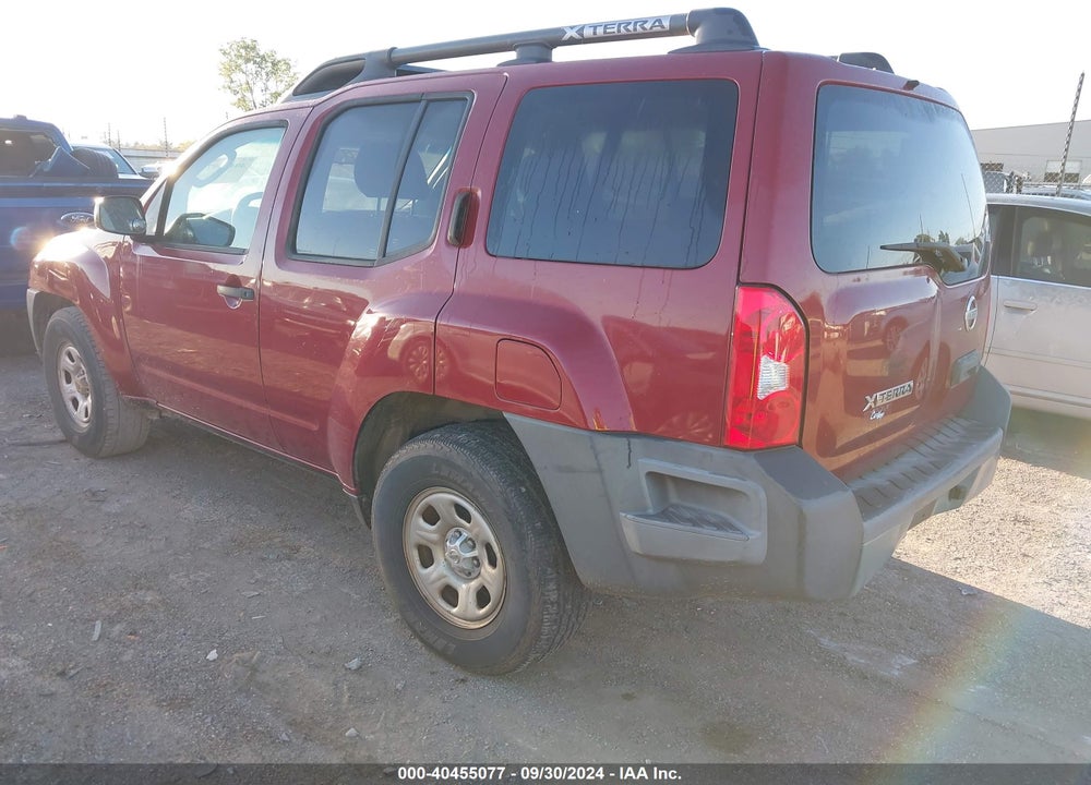 2008 NISSAN XTERRA X VIN: 5N1AN08U68C513949