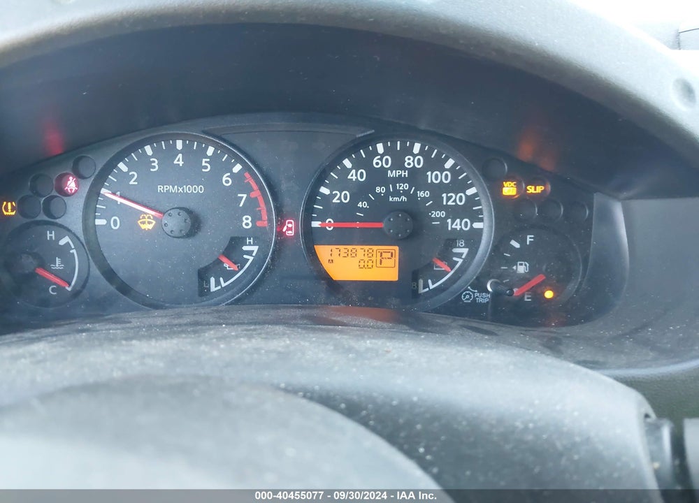 2008 NISSAN XTERRA X VIN: 5N1AN08U68C513949
