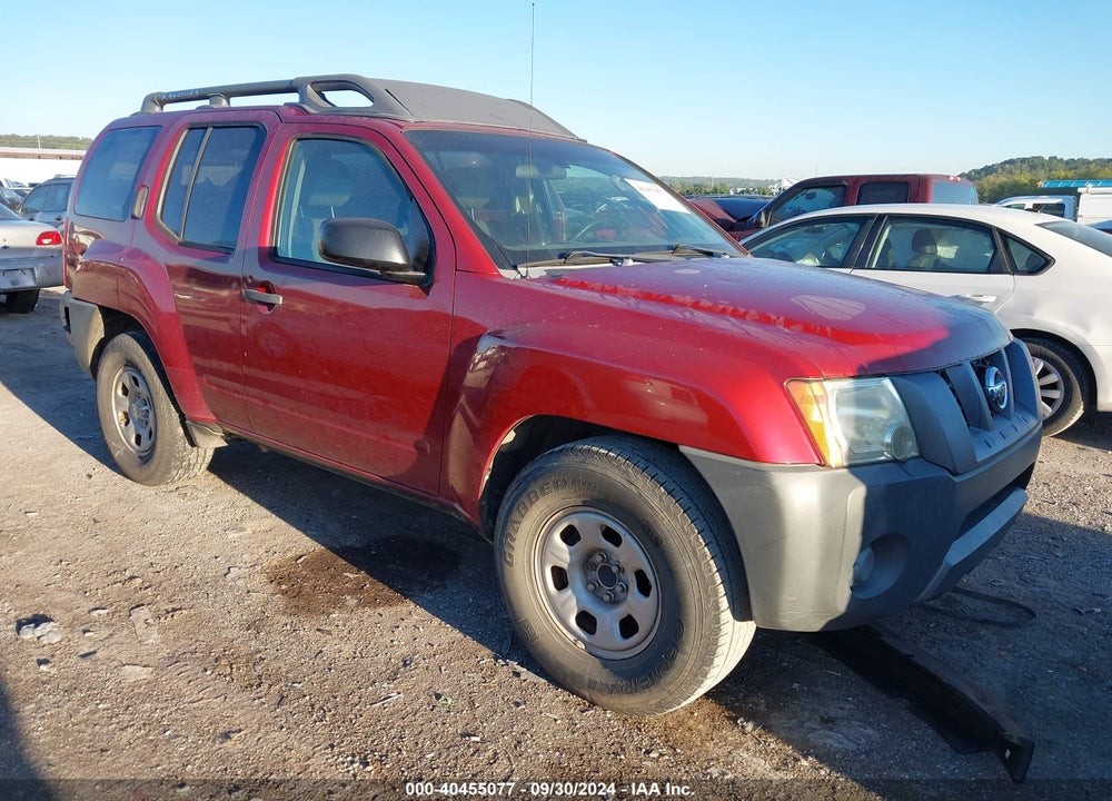 2008 NISSAN XTERRA X VIN: 5N1AN08U68C513949