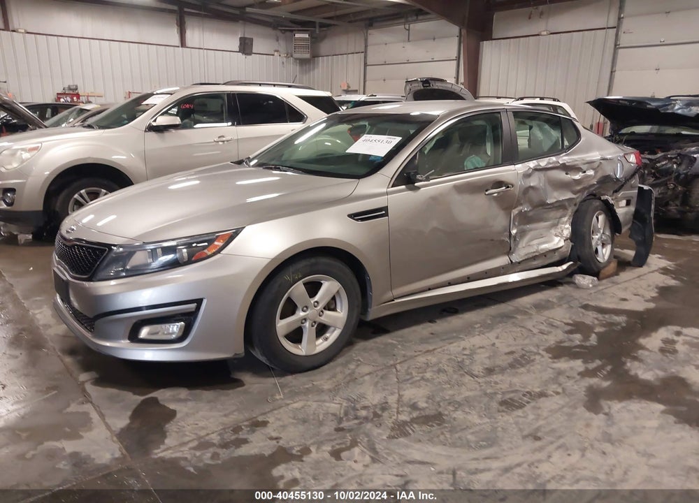 2015 KIA OPTIMA LX VIN: KNAGM4A7XF5544763