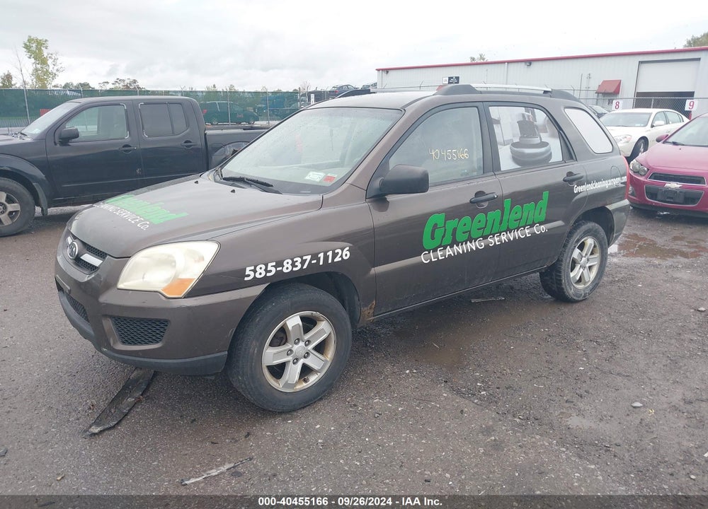 2009 KIA SPORTAGE LX V6 VIN: KNDJF723697636431