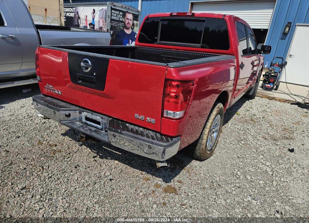 2008 NISSAN TITAN VIN: 1N6BA07D48N313272
