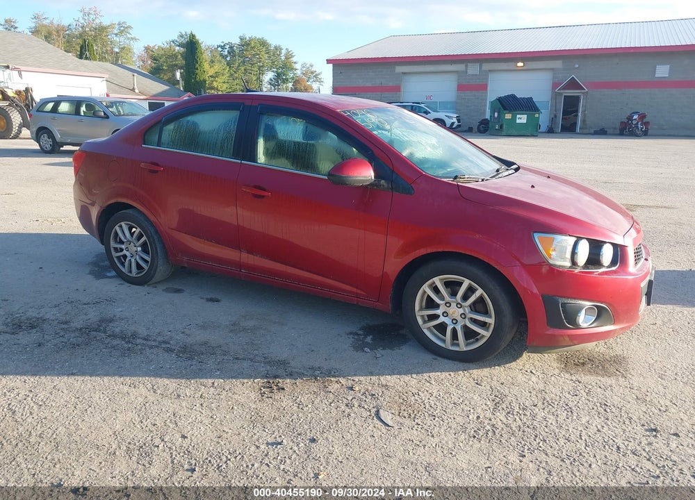 2012 CHEVROLET SONIC 2LT VIN: 1G1JC5SH8C4162380