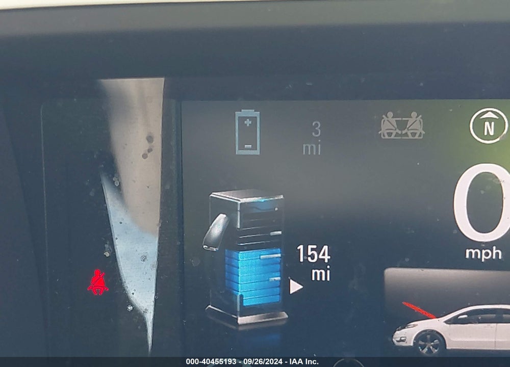 2012 CHEVROLET VOLT VIN: 1G1RA6E42CU118978