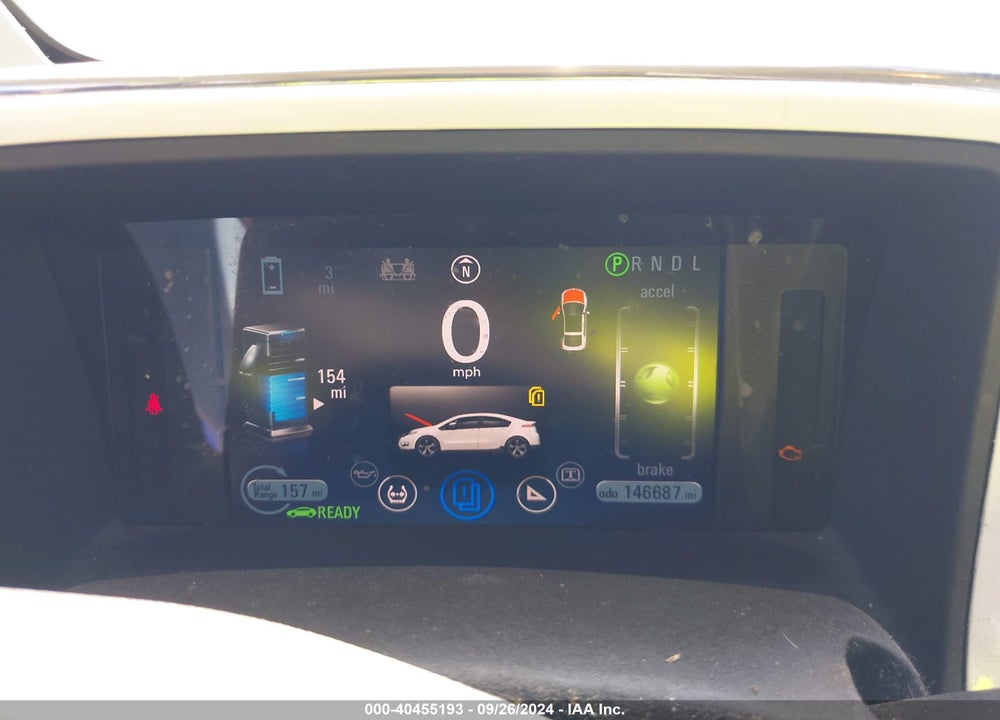 2012 CHEVROLET VOLT VIN: 1G1RA6E42CU118978