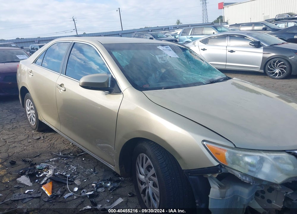 2012 TOYOTA CAMRY LE VIN: 4T4BF1FK1CR268351
