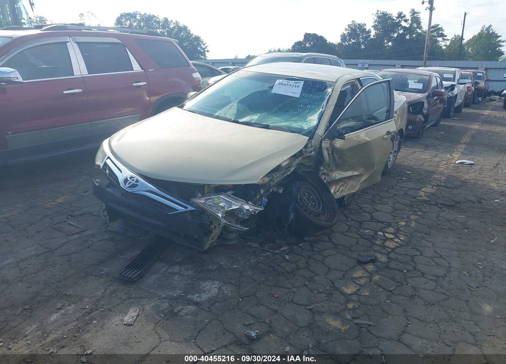 2012 TOYOTA CAMRY LE VIN: 4T4BF1FK1CR268351