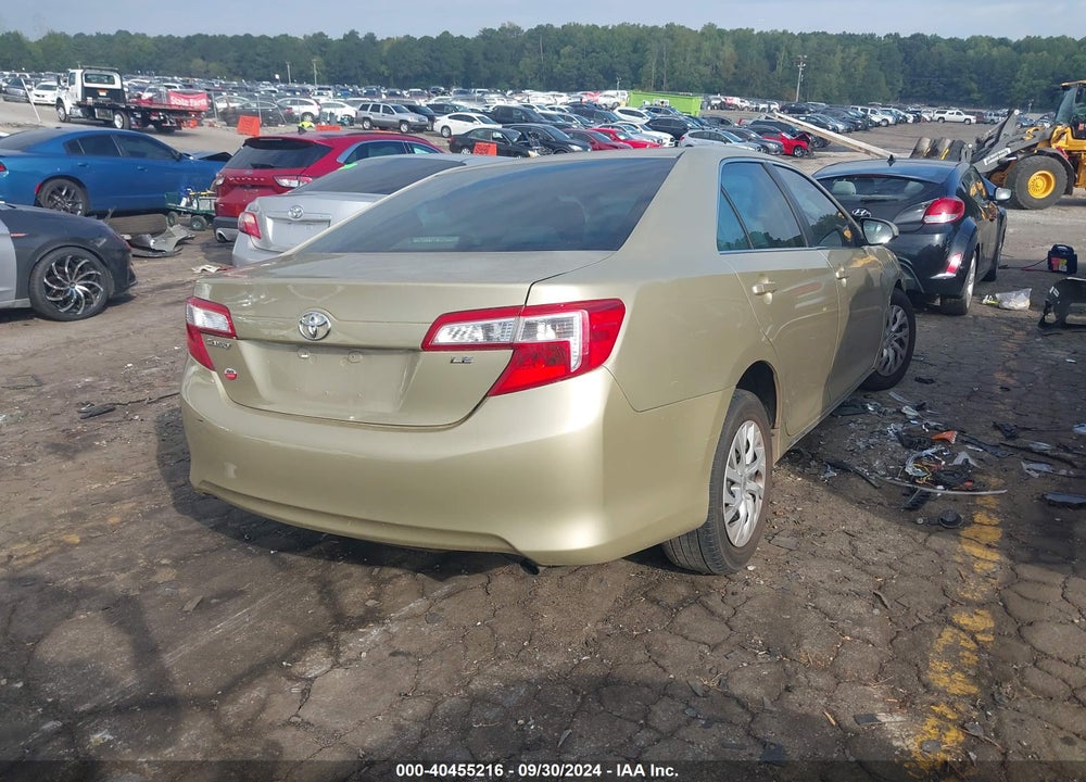 2012 TOYOTA CAMRY LE VIN: 4T4BF1FK1CR268351